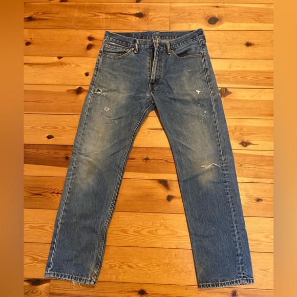 Levis 505 jeans W33 L32 worn - Picture 1 of 2